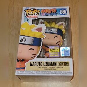 Funko Pop-Naruto Uzomaki (Sasuke Paws Encyclopedia)